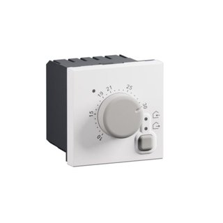 BTicino Electronic room thermostat - 2 modules - white — YW4441