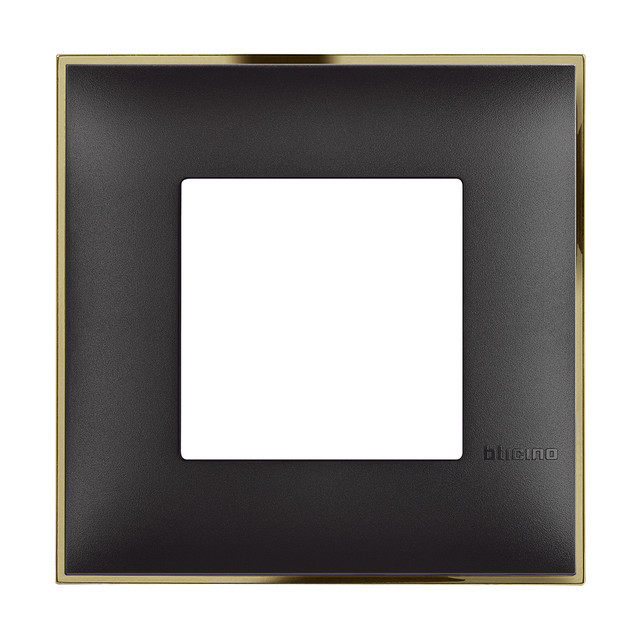 BTicino Cover plate - 2 modules — R4802BD