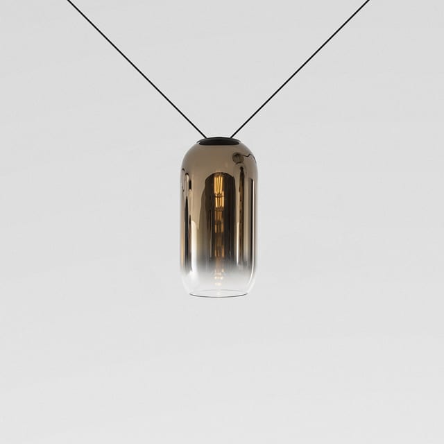 Artemide Funivia Plug - Gople Diffuser - Bronze — 1880W60A