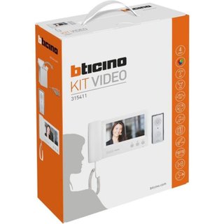 BTicino One family 7" handset video kit — 315411