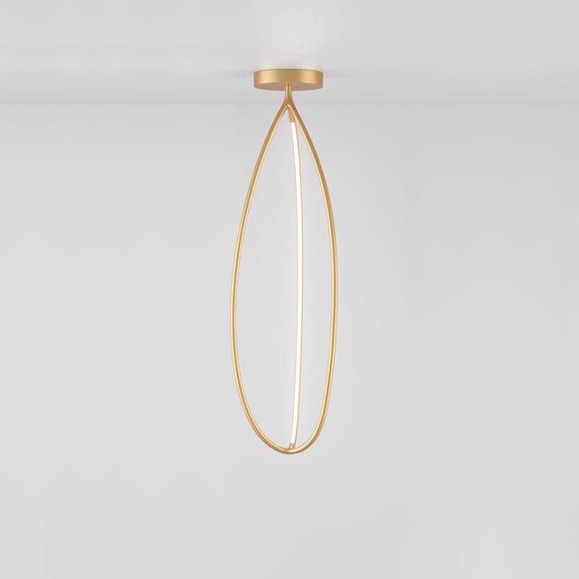 Artemide Arrival - Ceiling - 130 - 2700K - Gold - APP Compatible — 1555W10APP