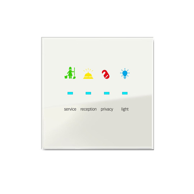 Blumotix Panel Control Hotel Room cover — Panel Control Hotel Room — BX-F-F80W
