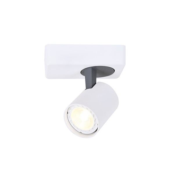 ACA Lighting NETTO WALL MOUNTED LIGHTING 1XGU10 WHITE ALUMINUM 13Χ7Χ12CM DISCO — RA311S13WG