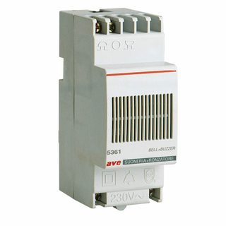 AVE Bell and buzzer with built-in transformer 230/12Vac – 2mod — 5361