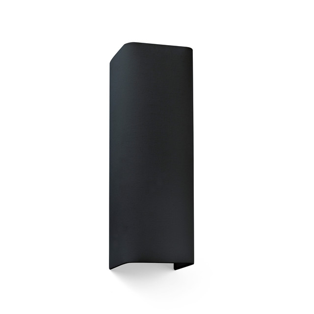 Faro Barcelona COTTON RCT Black wall lamp vertical 2L — 66406