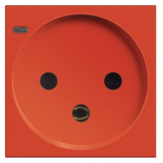 BTicino Israeli standard socket 2P+E 16A 250 Vac (item sold in box packaging) — R4183RP
