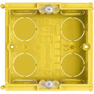 BTicino Flush-mounting Box - 2 modules in resin — 502E