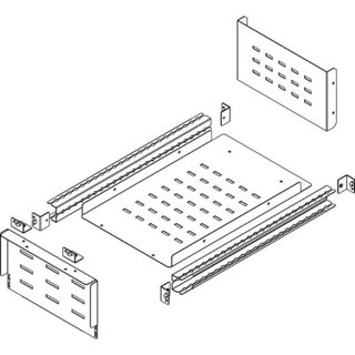 BTicino Kit of horizontal bar separation width 350mm — 91845/3SBO