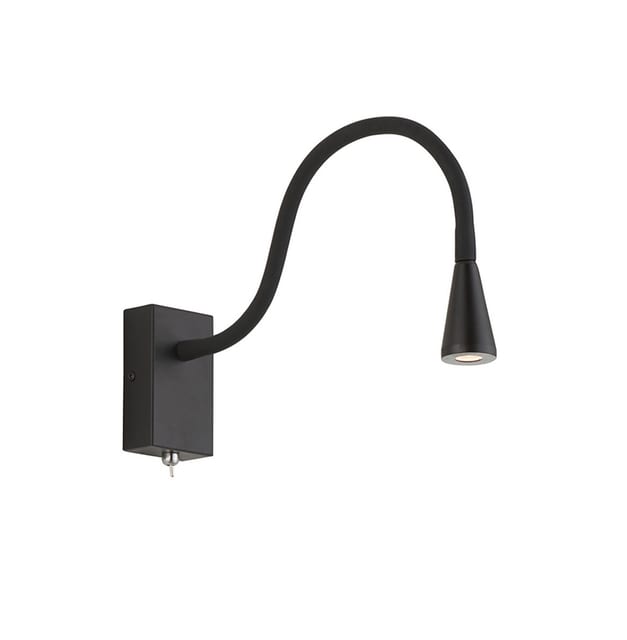 Viokef Wall Lamp Led Black Koko — 4157500