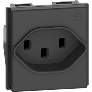 BTicino Swiss standard socket 2 P+E 16 A 250 Vac — KG4164T23