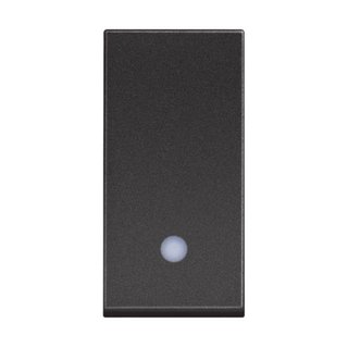 BTicino One-way switch 1P 10 AX - 250 Vac - lightable — RG4001L