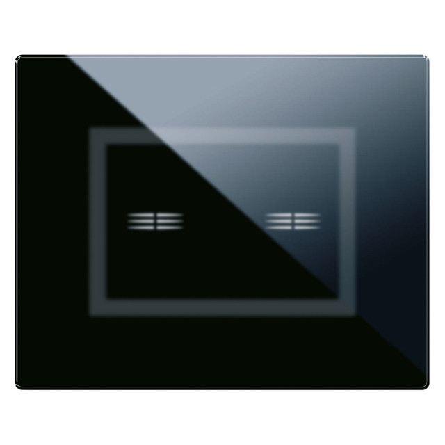 AVE VERATOUCH FRONT PLATE AB.BLACK 2CON — 44PVTC02NAL