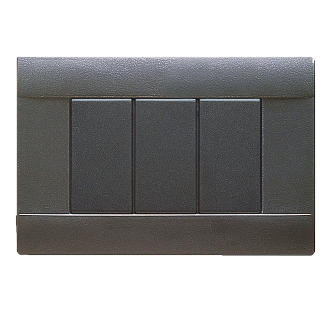 AVE PLATE THERMOPL. 3 MOD. NOIR GREY — 45P03GN