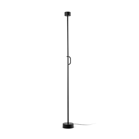 Faro Barcelona STAFF Black floor lamp — manufacturer representative image