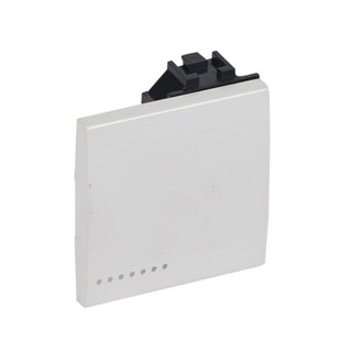 BTicino Key cover neutral with Light for commands without Key cover — N4915M2LN