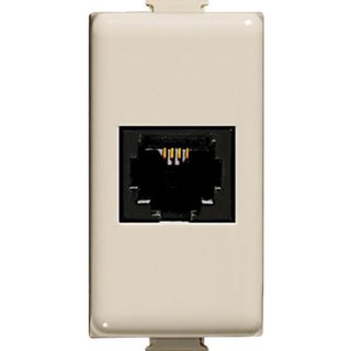 BTicino RJ11 telephone connector — A5982
