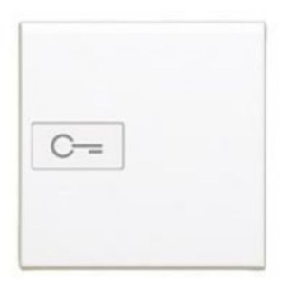 BTicino Key cover with illuminated lens - symbol key — N4916M2F
