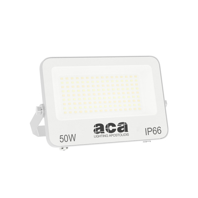 ACA Lighting LED SMD WHITE FLOOD LUMINAIRE 50W 3CCT 5000LM 185-265V RA>80 IP66 — N50CCTW