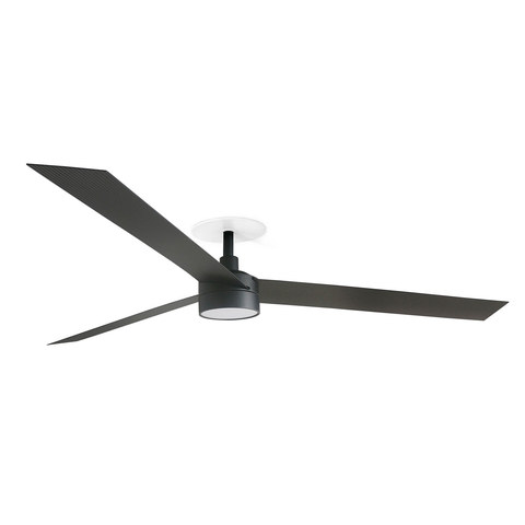 Faro Barcelona CRUISER RECESSED XL LED Ceiling fan black 20W SWT — manufacturer representative image