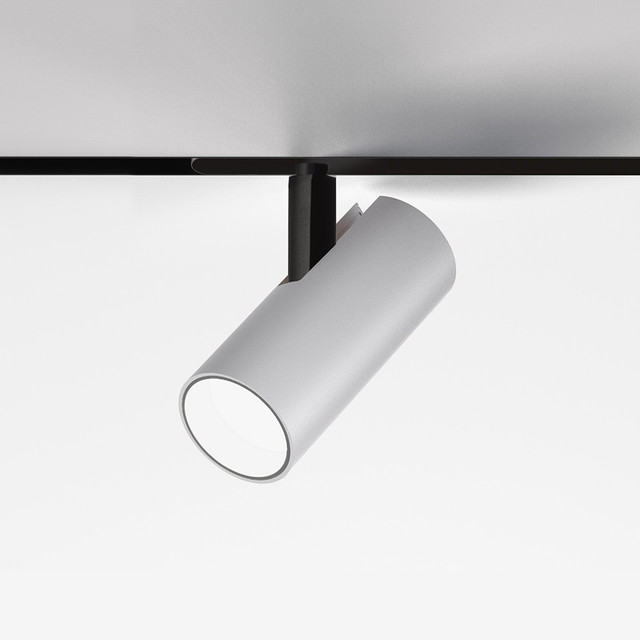 Artemide Vector Magnetic 55 zoom - 22° - 32° - 3000K DALI Brushed silver — AP10415 — manufacturer representative image