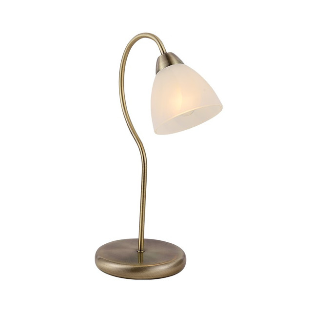 ACA Lighting TABLE LUMINAIRE BRONZE METAL 1ΧΕ14 BYRON — DLX7391TBR