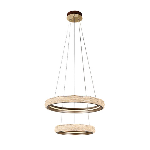 ACA Lighting MARA -PENDANT LAMP GOLD METAL LED SMD 60W CCT 2700K-3000K-4000K 5100LM IP20 — manufacturer representative image