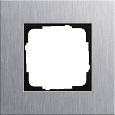 Gira Esprit cover frame aluminium (anodised) aluminium (anodised) — 021117