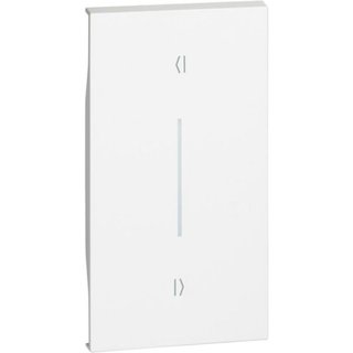 BTicino Covers for shutter control item K4037 for plates in vertical position — KW05M2V