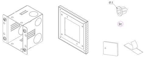 Black Nova AXES Third Party RFID Reader Adapter — Third-Party RFID Reader Adapter