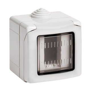 BTicino IP55 wall-mounting enclosures - 1 module — 27501