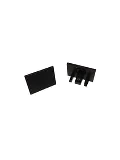Zambelis 23262 END CAP FOR SURFACE ULTRA SLIM MAGNETIC TRACK 15MM BLACK