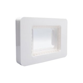 BTicino IP55 Cover plate - 3 modules - white — 28603W