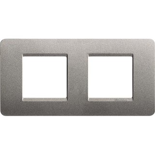 BTicino Cover plate 2x2P 71mm horizontal — AM4802/2TA