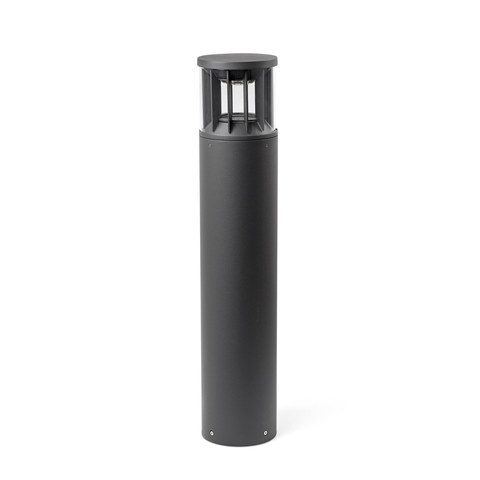 Faro Barcelona SCREEN 800 Dark grey bollard lamp 2700K 180º — manufacturer representative image