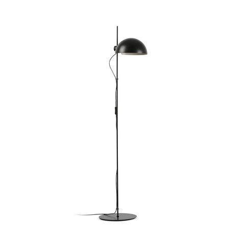 Faro Barcelona DOMINICA Black floor lamp — manufacturer representative image