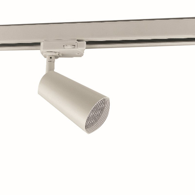 ACA Lighting TRACK SPOT GU10 4C WHITE No56 WITH HONEY COMB — TS56GU4CW
