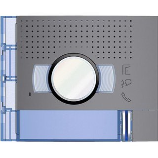 BTicino Sfera New audio video module Front cover with 1 pushbutton - Allstreet — 351213