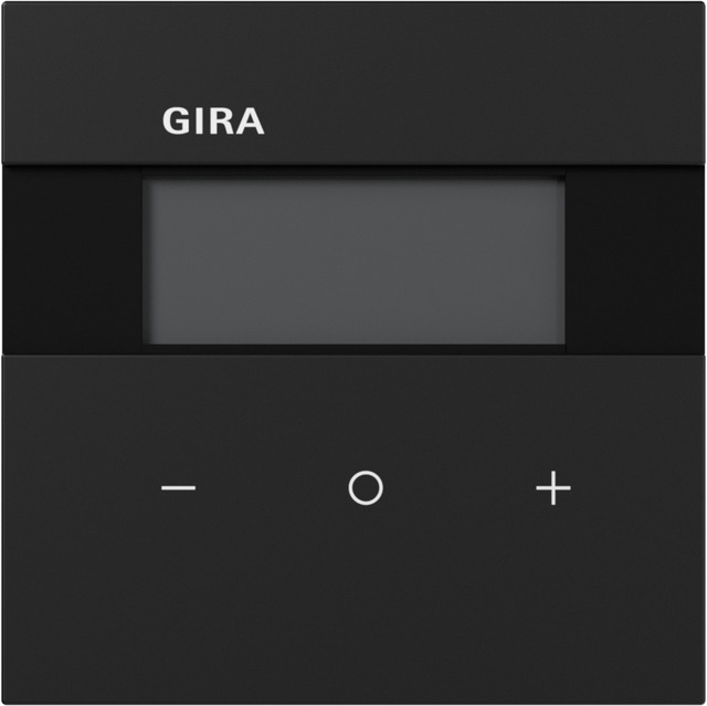 Gira room climate sens. Standard KNX System 70 black m(lac.) — 200474 — manufacturer representative image