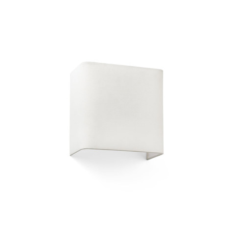 Faro Barcelona COTTON SQ 200 Square beige wall lamp 1L — manufacturer representative image