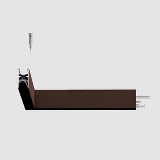 Artemide A.24 - Suspension Diffused Emission - 90° Angle (same plane) - Direct Emission - 4000K - Brushed Bronze — AQ41520