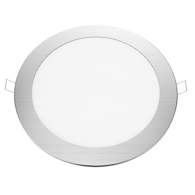 ACA Lighting LED SLIM PANEL NM ROUND REC. 18W 6500K 1800Lm Φ220mm 230V AC Ra80 — PENU1865RNM — manufacturer representative image