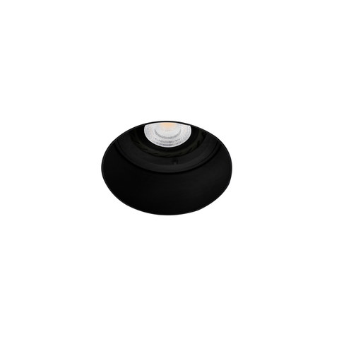 Faro Barcelona FRESH Black downlight without frame — manufacturer representative image