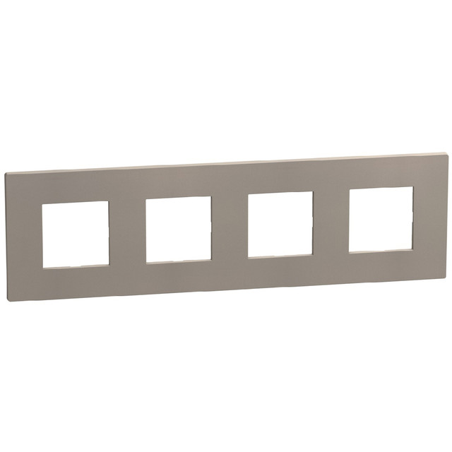 BTicino Light Now - Cover plate 2+2+2+2 modules - stone — YA4802M4GG