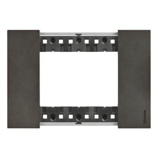 BTicino 3 modules Living Now plate — KA4803NG