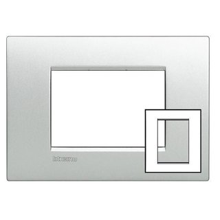 BTicino Cover plate AIR 3+3 modules - Tech — LNC4826TE