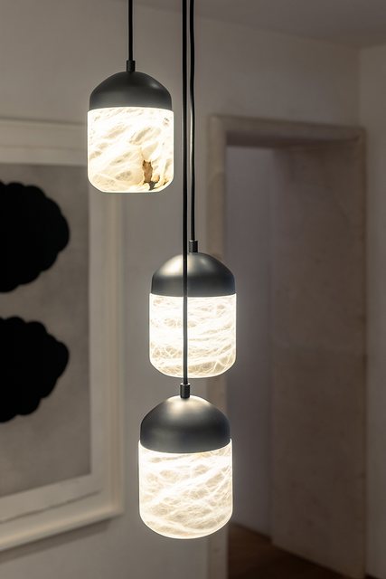 United Alabaster GLANS — alabaster pendant luminaire