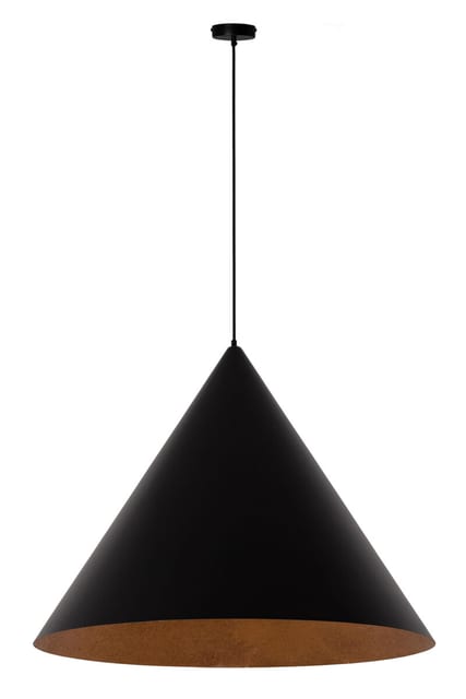 Sigma Pendant lamp VESUVIO L black/copper 3xE27 41045