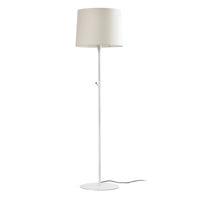 Faro Barcelona CONGA White/beige floor lamp 400 — 64312-08