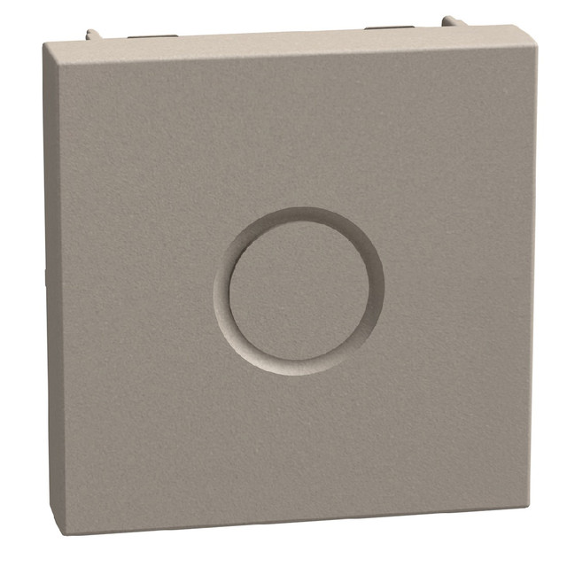 BTicino Blank plate - 2 modules - stone — YG4950M2