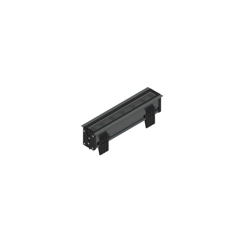 Flos Ingraze Adjustable Frame + Linear Louvre L 400 — F017E1JD033 — manufacturer representative image